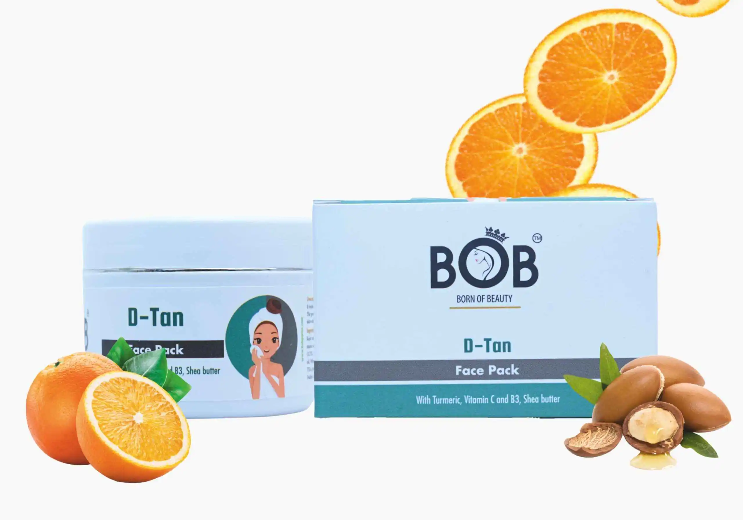 BOB D Tan Face Pack