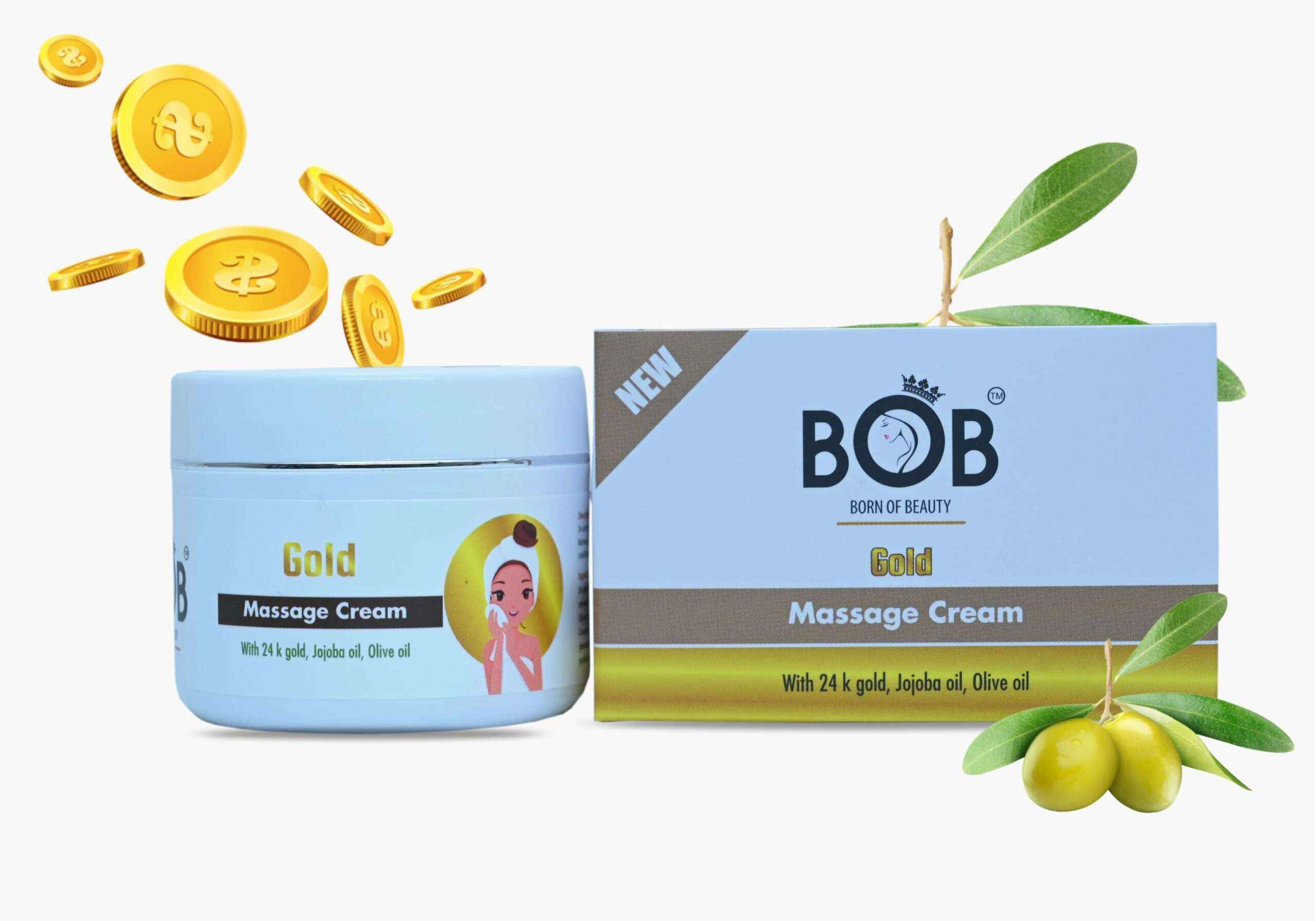 BOB Gold Massage Cream