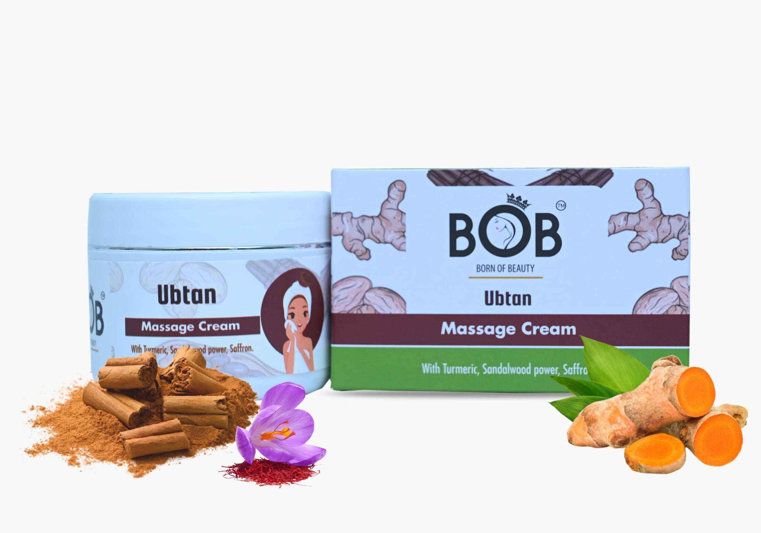 BOB Ubtan massage cream