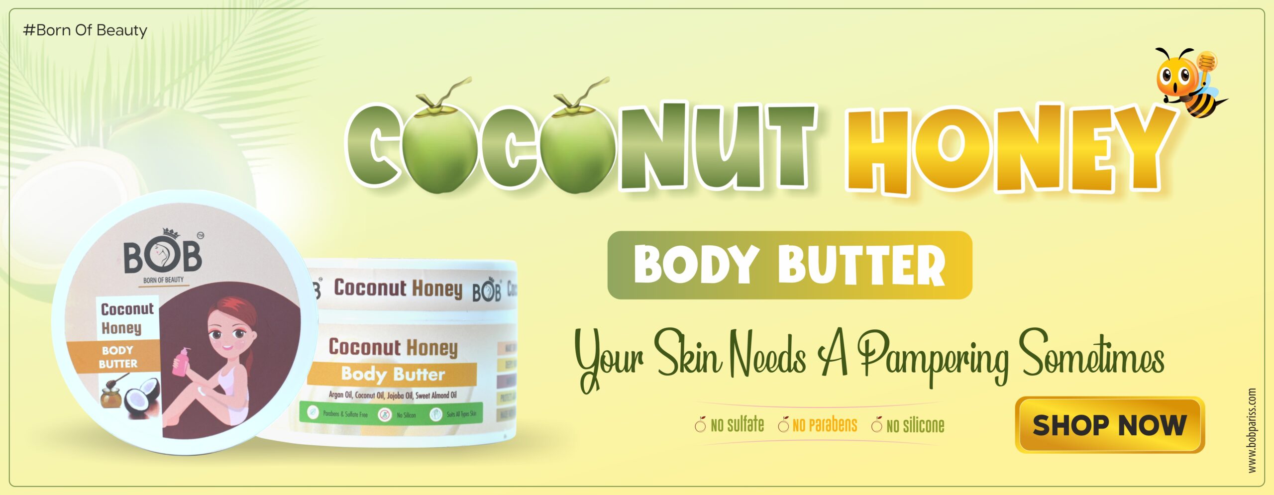 Coconut Honey Body Butter